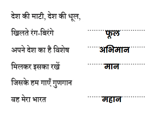 भारत NCERT Solutions | Hindi for Class 3 (वीणा)