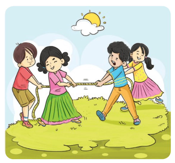 रस्साकशी NCERT Solutions | Hindi for Class 3 (वीणा)