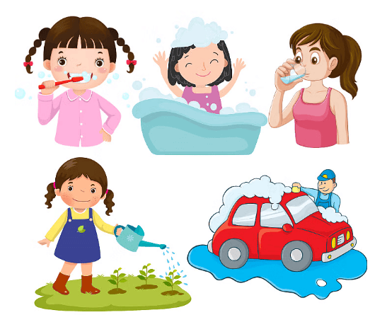 Worksheet: Water- A Precious Gift | Worksheets with solutions for Class 3