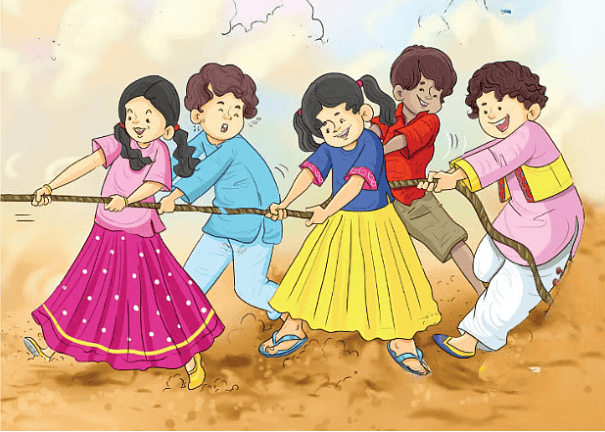 Worksheet: रस्साकशी | Worksheets with solutions for Class 3