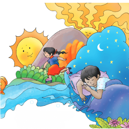 Summary: Night | English for Class 3 (Santoor)
