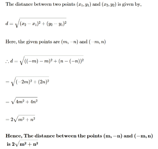 Class 10 Maths Previous Year Questions - Coordinate Geometry
