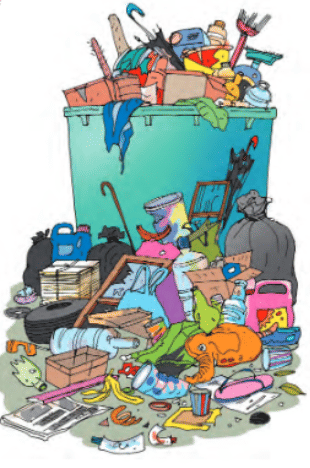 Worksheet: Taking Charge of Waste | Worksheets with solutions for Class 3