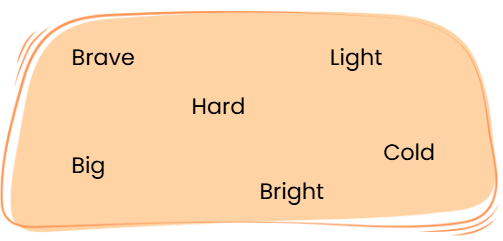 Worksheet Solutions: Adjectives - 1 | English Grammar for Junior Classes - Class 1