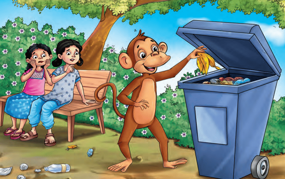 The Smart Monkey - 2 Class 2 Worksheet English