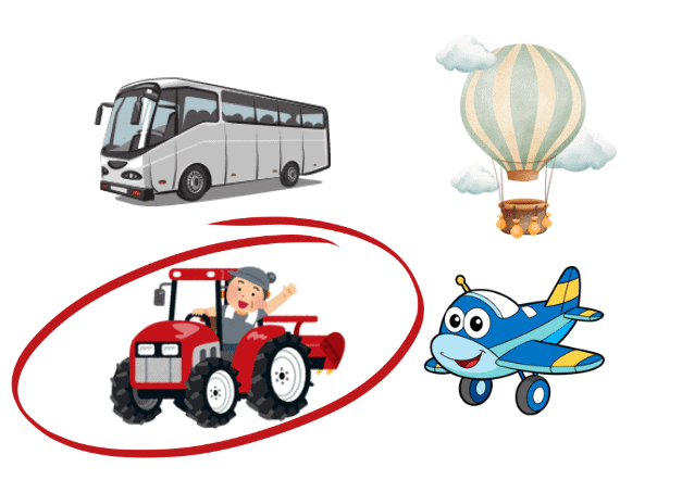 Worksheet and Solutions: Different Types of Transport Class 2 Worksheet English Mridang