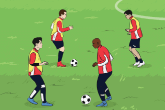 Worksheet Solutions: Kicking and Receiving | Physical Education and Well Being (Khel Yoga) for Class 3