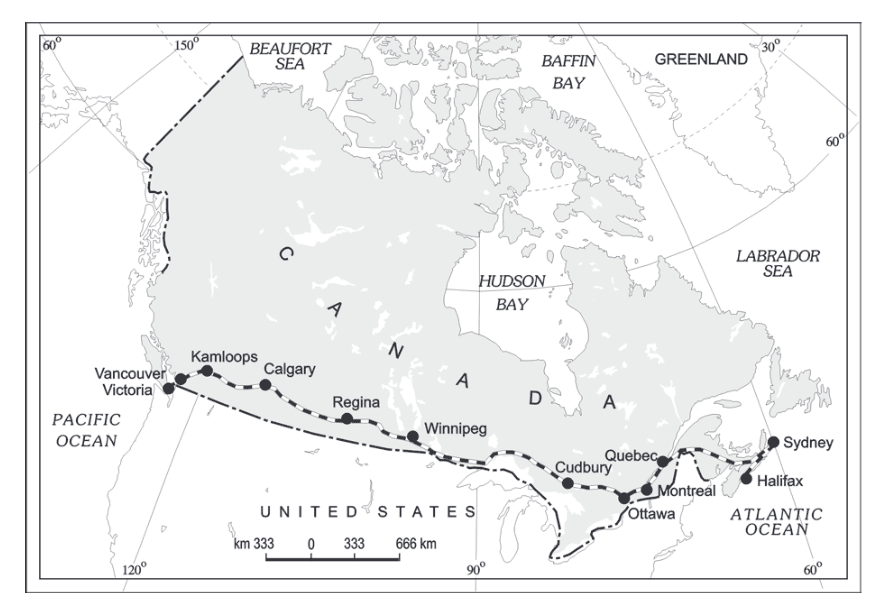 Trans–Canadian Railway
