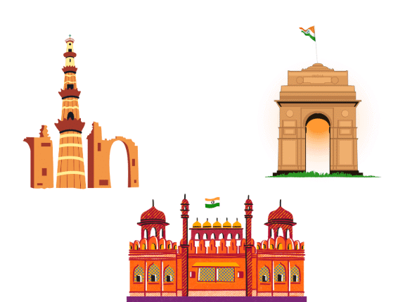 Delhi - 1 Class 3 Worksheet SST