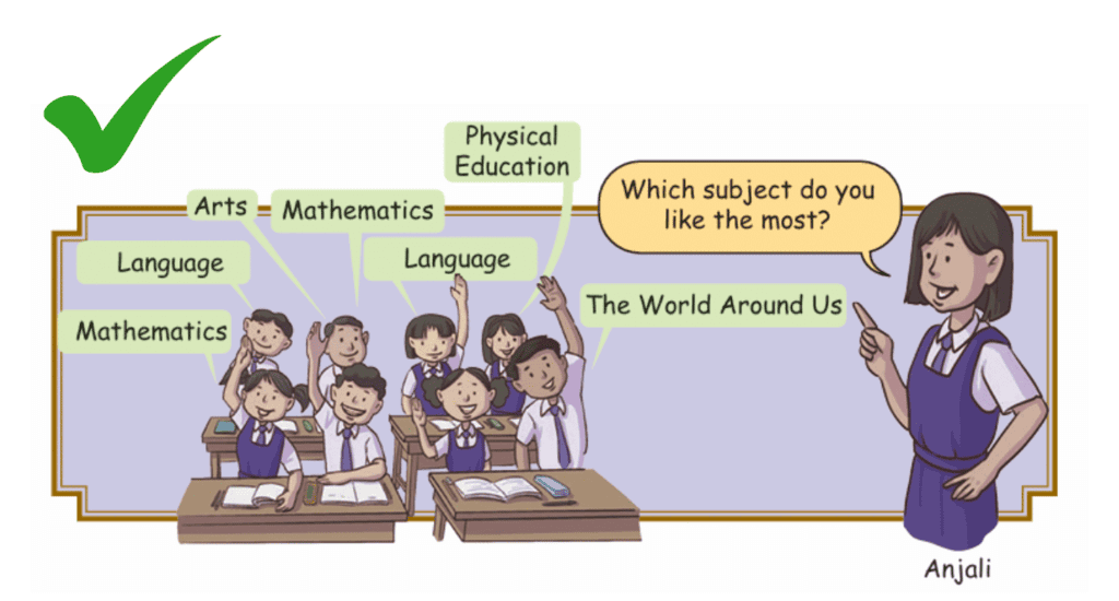 NCERT Solutions for Class 4 Maths Chapter 14 - Data Handling