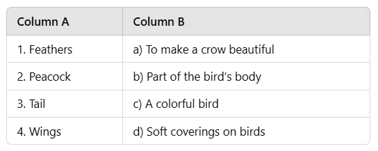 The Crow Class 2 Worksheet English