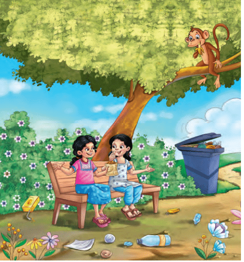 The Smart Monkey - 1 Class 2 Worksheet English