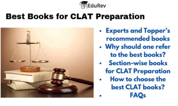 Best Books For CLAT Preparation 2026: Subject Wise Recommended Books by Expert & Toppers | How to Study for CLAT