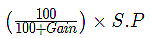 Important Formulas: Profit and Loss | General Test Preparation for CUET UG - CUET Commerce