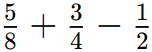 Class 7 Maths Chapter 8 Question Answers - Working with Fractions