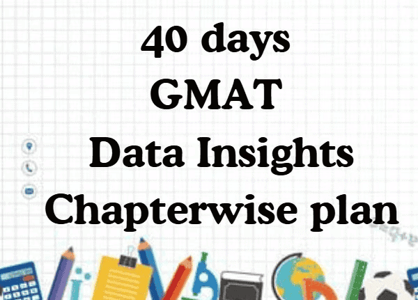 40 Days Study Plan for GMAT Data Insights | How to prepare for GMAT