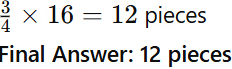 Class 7 Maths Chapter 8 Question Answers - Working with Fractions