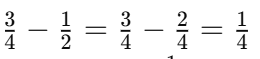 Class 7 Maths Chapter 8 Very Short Question Answer - Working with Fractions