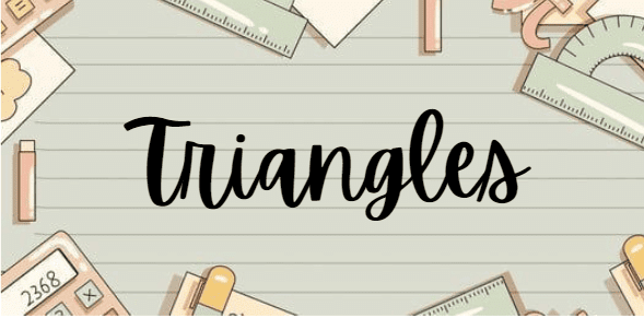 Triangles Chapter Notes | Mathematics for Class 5