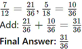 Class 7 Maths Chapter 8 Question Answers - Working with Fractions