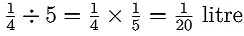 Class 7 Maths Chapter 8 Worksheet Solutions - Working with Fractions