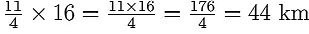 Class 7 Maths Chapter 8 Worksheet Solutions - Working with Fractions