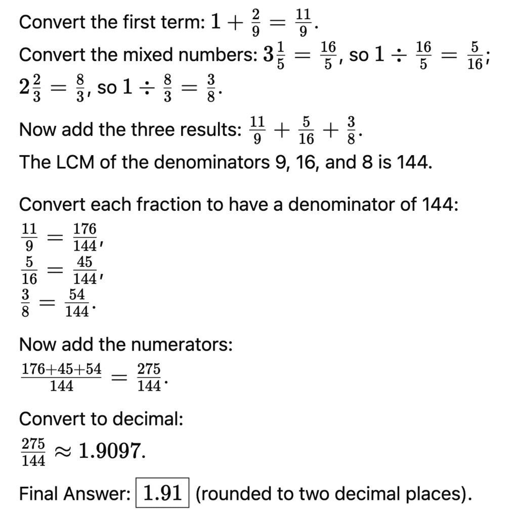 NCERT Exemplar Solutions: Fractions & Decimals | Mathematics (Maths) Class 7 (Old NCERT)