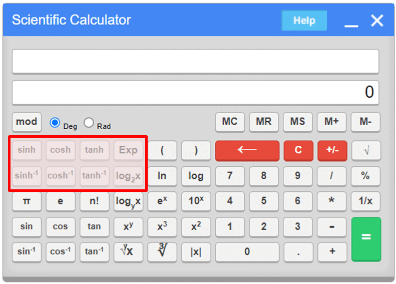 Features of GATE 2026 Virtual Calculator | GATE ECE (Electronics) Mock Test Series 2026 - Electronics and Communication Engineering (ECE)