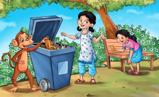 The Smart Monkey Class 2 Notes English