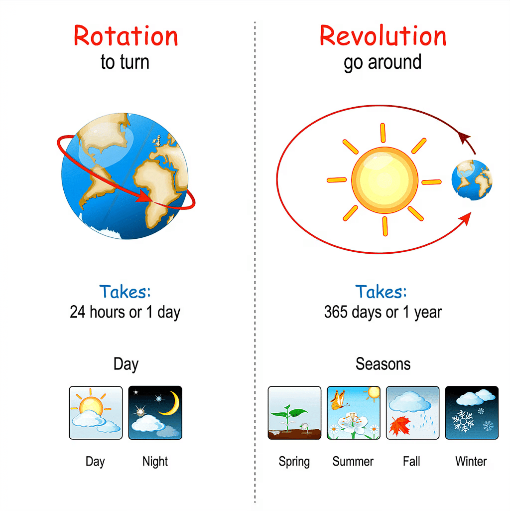 Earth and Solar System Chapter Notes | EVS for Class 2