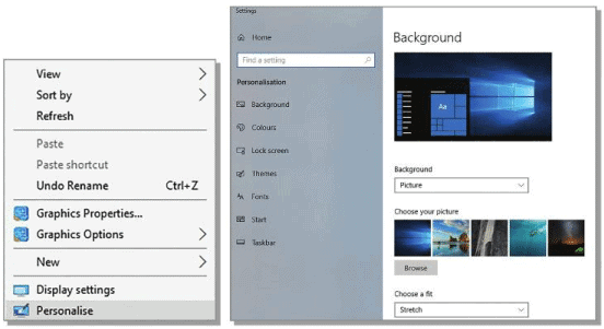 GUI Operating System: Desktop Management Chapter Notes | Computer Studies Class 4 ICSE