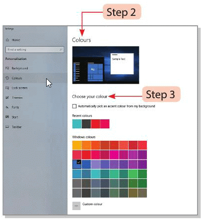 GUI Operating System: Desktop Management Chapter Notes | Computer Studies Class 4 ICSE