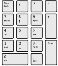 Computer Keyboard Chapter Notes | Computer Studies Class 1 ICSE