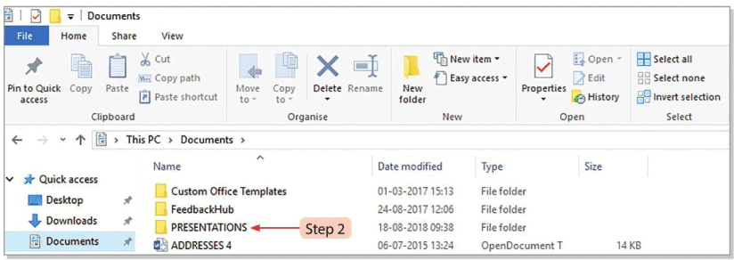 Features of File Management Chapter Notes | Social Science for Year 4