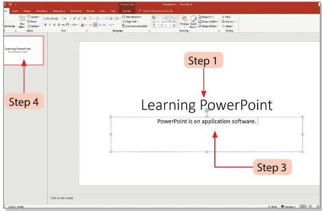 PowerPoint 2016 Chapter Notes | Computer Studies Class 4 ICSE