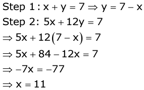 Revision Notes: Simultaneous (Linear) Equations | Mathematics Class 9 ICSE