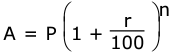 Revision Notes: Compound Interest | Mathematics Class 9 ICSE