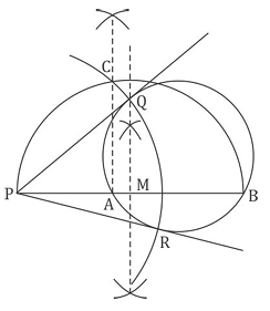 Revision Notes: Circle : Constructions | Mathematics Class 10 ICSE