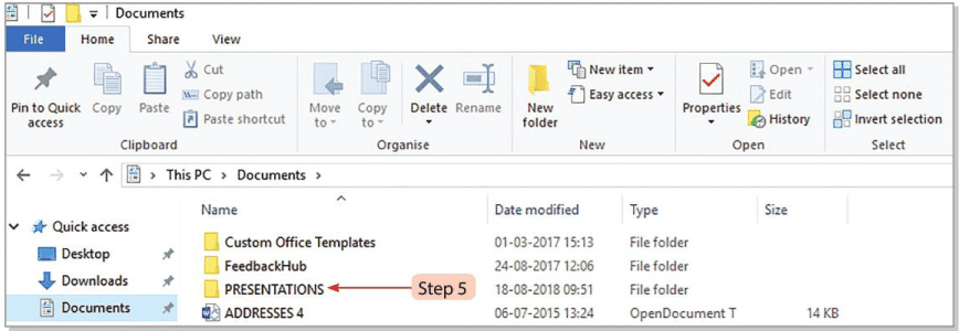 Features of File Management Chapter Notes | Social Science for Year 4