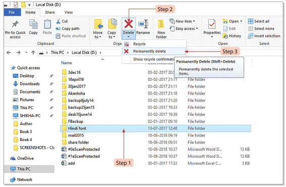 Features of File Management Chapter Notes | Social Science for Year 4