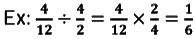 Revision Notes: Fractions | Mathematics Class 6 ICSE