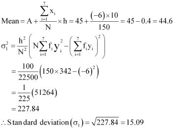 NCERT Solutions Class 11 Maths Chapter 13 - Statistics