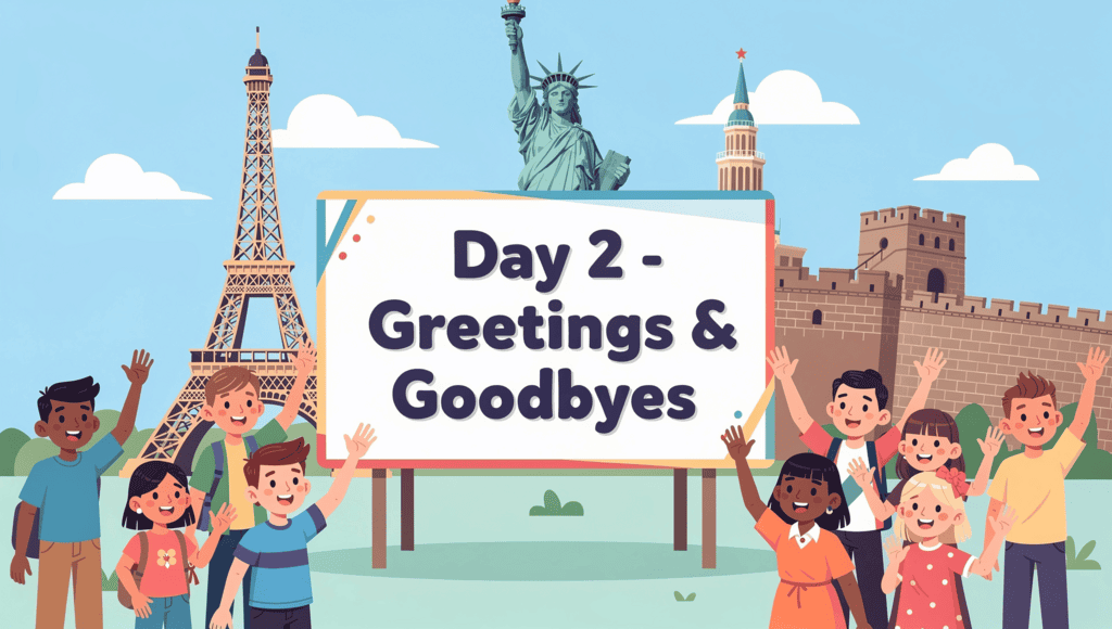 Day 2 - Greetings & Goodbyes