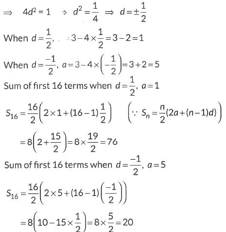 Class 10 Maths Chapter 5 Previous Year Questions - Arithmetic Progressions