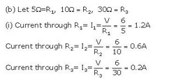 Lakhmir Singh & Manjit Kaur: Electricity, Solutions- 3 | Science Class 10