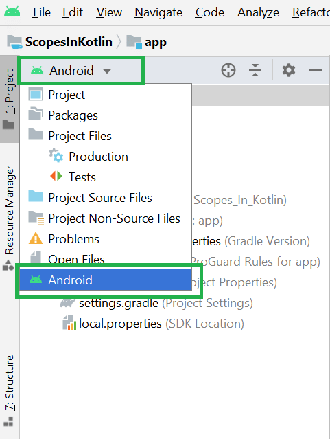 Resource Raw Folder in Android Studio - Software Development