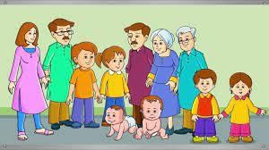 Worksheet: Families Can Be Different - 1 | EVS for Class 3