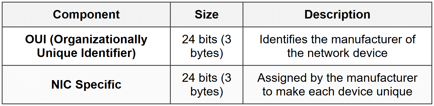 MAC Address and Ethernet Frame - The Complete Computer Networking ...