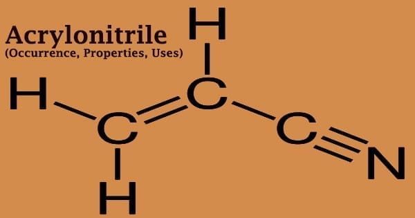 Acrylonitrile and Its Implications
