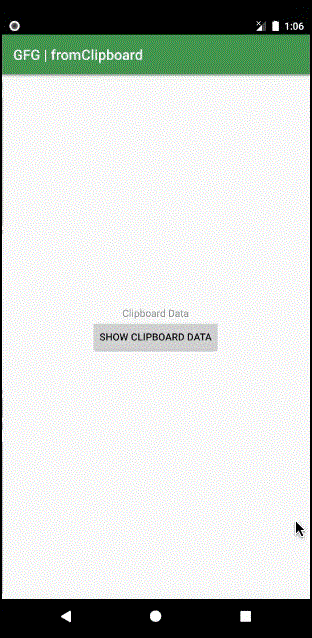Clipboard in Android - Software Development